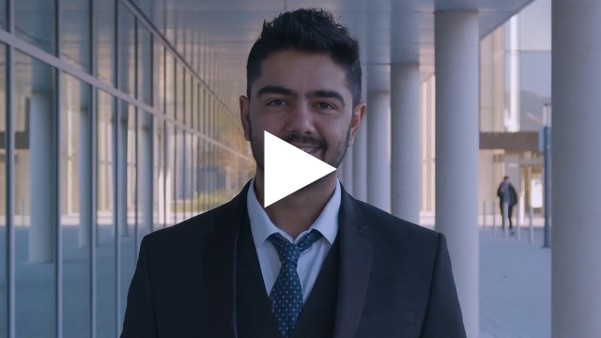 Video thumbnail with Krish smiling