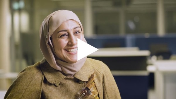 Video thumbnail with a smiling Noora